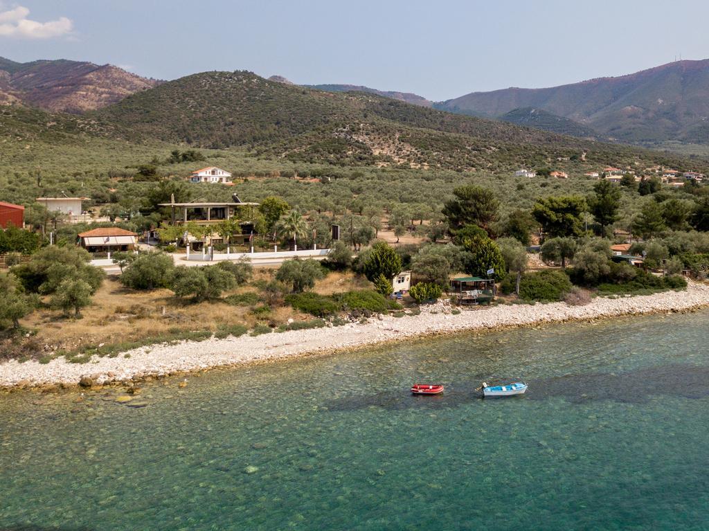 Villa Vrachos Skála Kallirákhis Exteriör bild